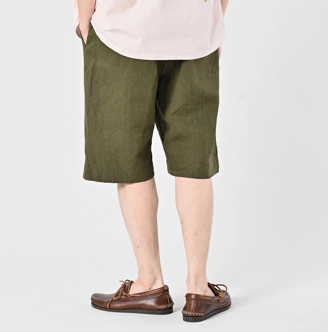 45R(フォーティファイブアール) |リネンクロスのニームショーツMEN