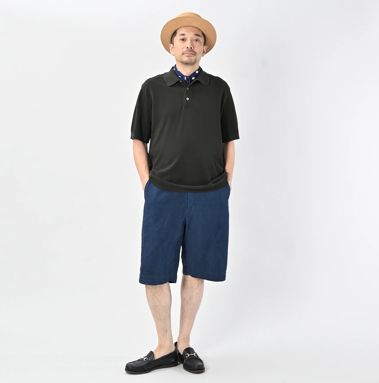 45R(フォーティファイブアール) |カノコニットソーのポロMEN