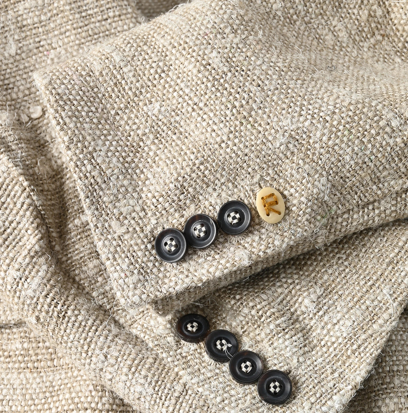 45R(フォーティファイブアール) |インドリネンシルクツイードのノッティングヒルジャケットMEN