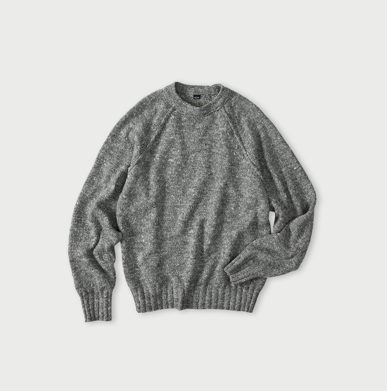 45R(フォーティファイブアール) |カシミヤリネンのラグランスウェット（MEN）
