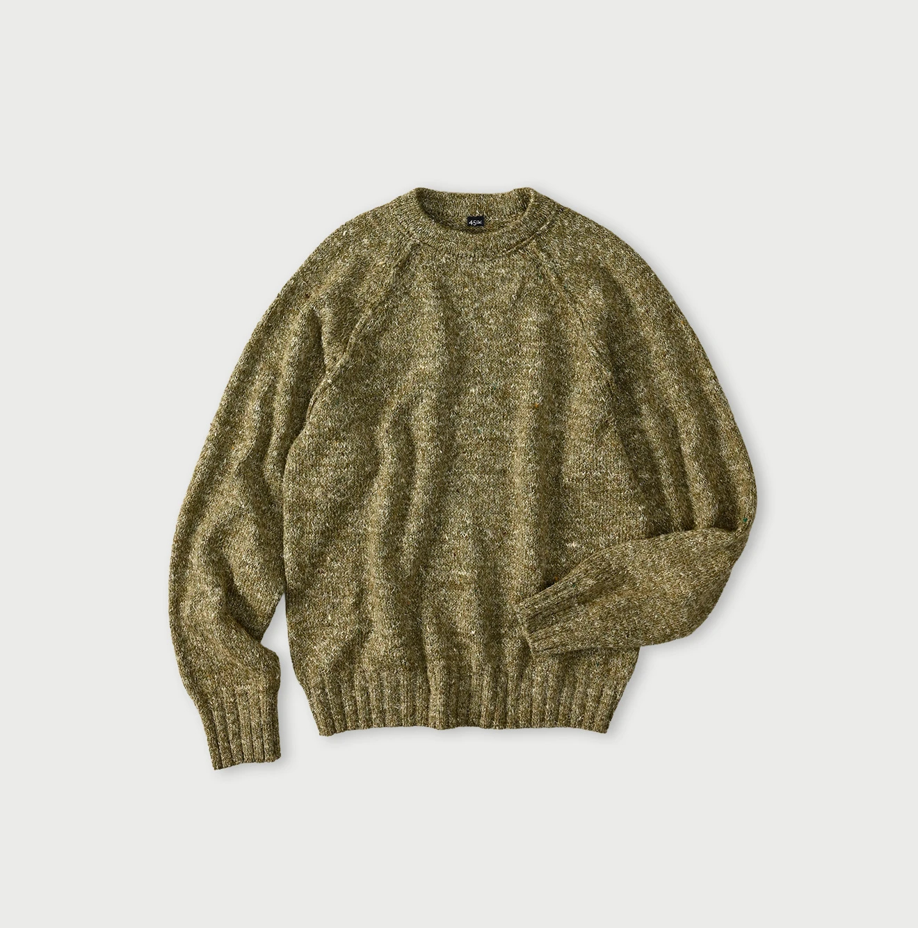 45R(フォーティファイブアール) |カシミヤリネンのラグランスウェット（MEN）