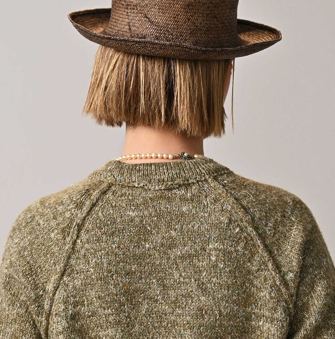 45R(フォーティファイブアール) |カシミヤリネンのラグランスウェット（MEN）