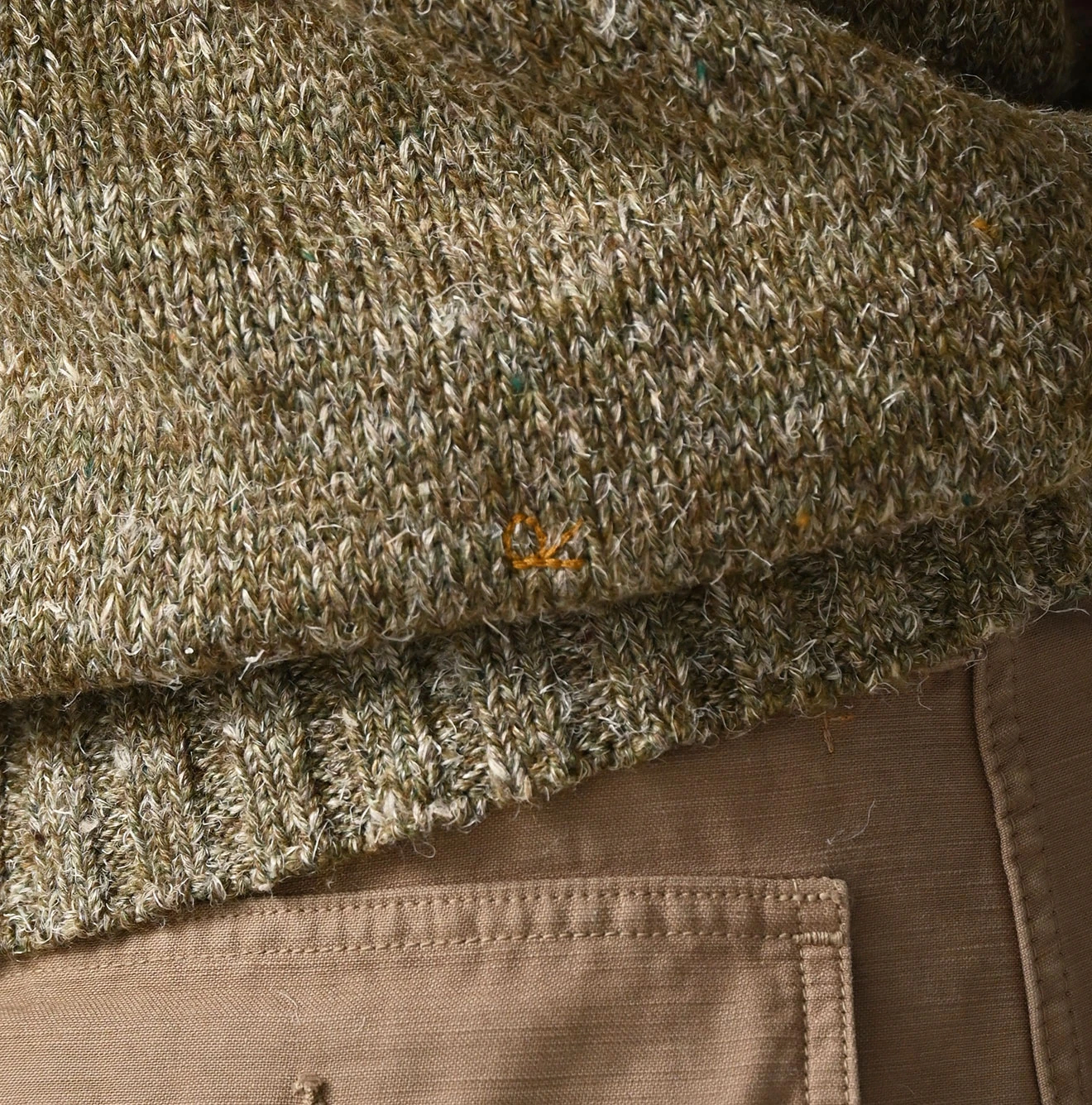 45R(フォーティファイブアール) |カシミヤリネンのラグランスウェット（MEN）