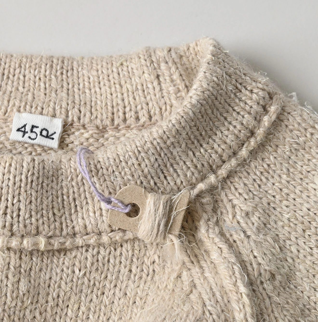 45R(フォーティファイブアール) |カシミヤリネンのラグランスウェット（MEN）