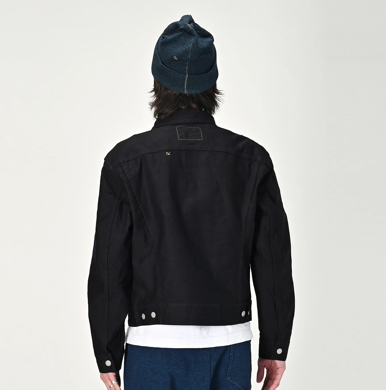 45R(フォーティファイブアール) |おこめサテンの908Gジャン（インディゴ）