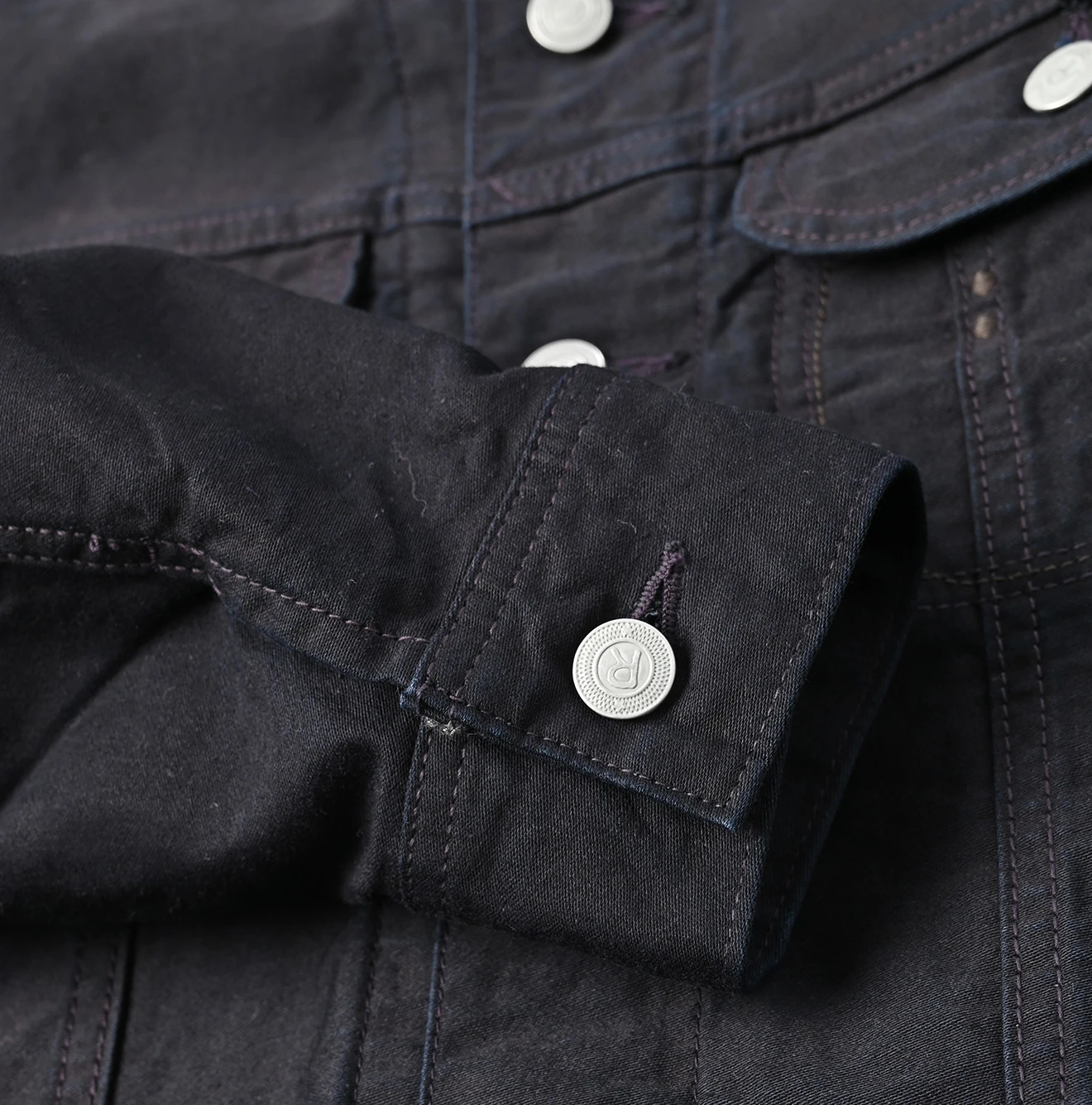 45R(フォーティファイブアール) |おこめサテンの908Gジャン（インディゴ）