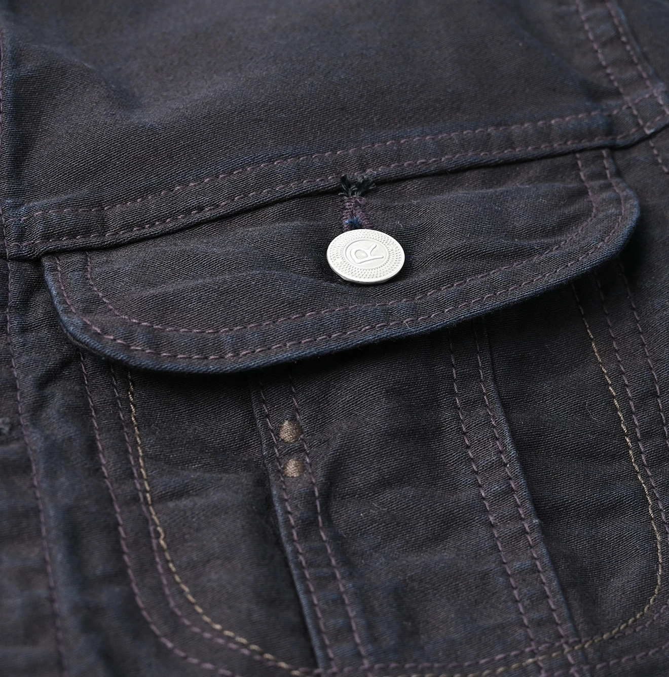 45R(フォーティファイブアール) |おこめサテンの908Gジャン（インディゴ）