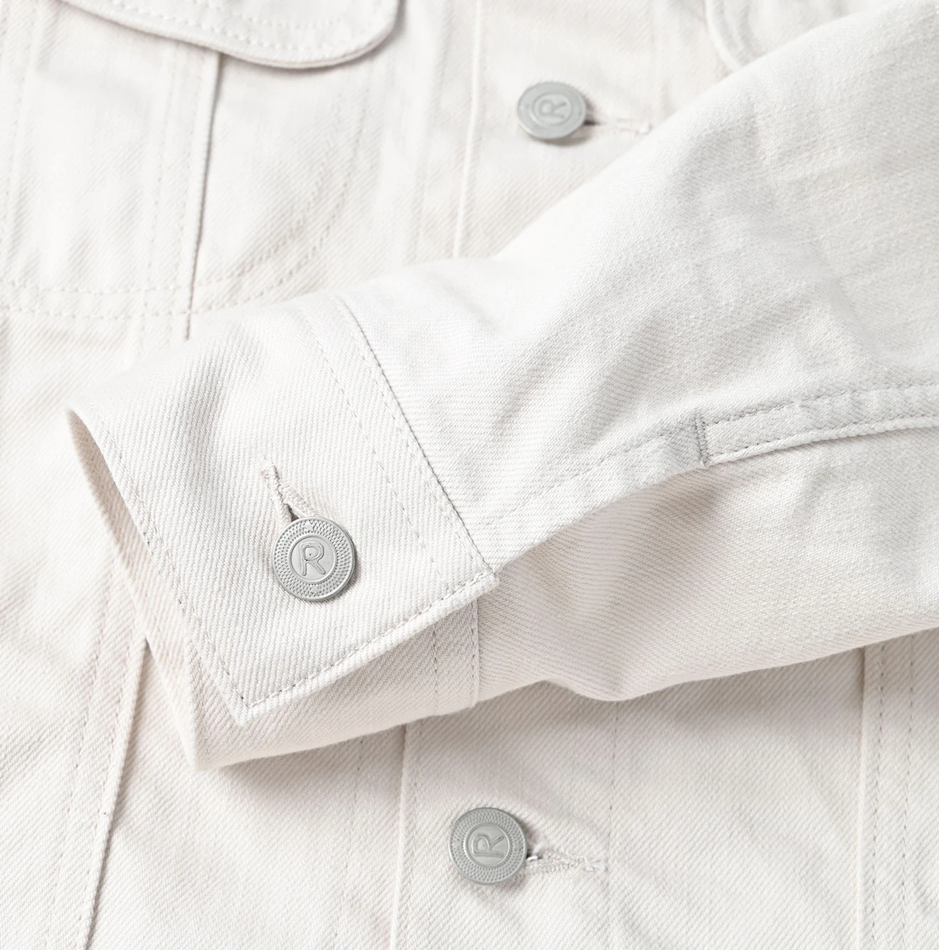 45R(フォーティファイブアール) |ライ麦デニムの908比古比女ジャン（ホワイト）