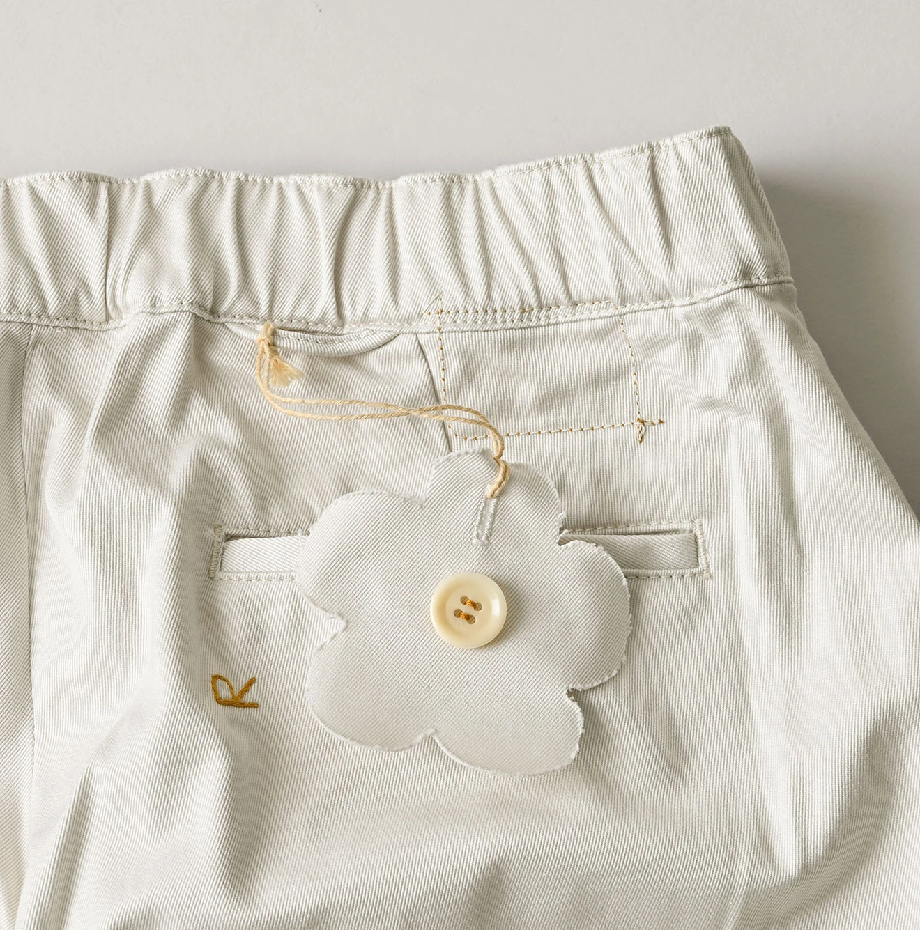 45R(フォーティファイブアール) |双糸チノのサブリナスラックス