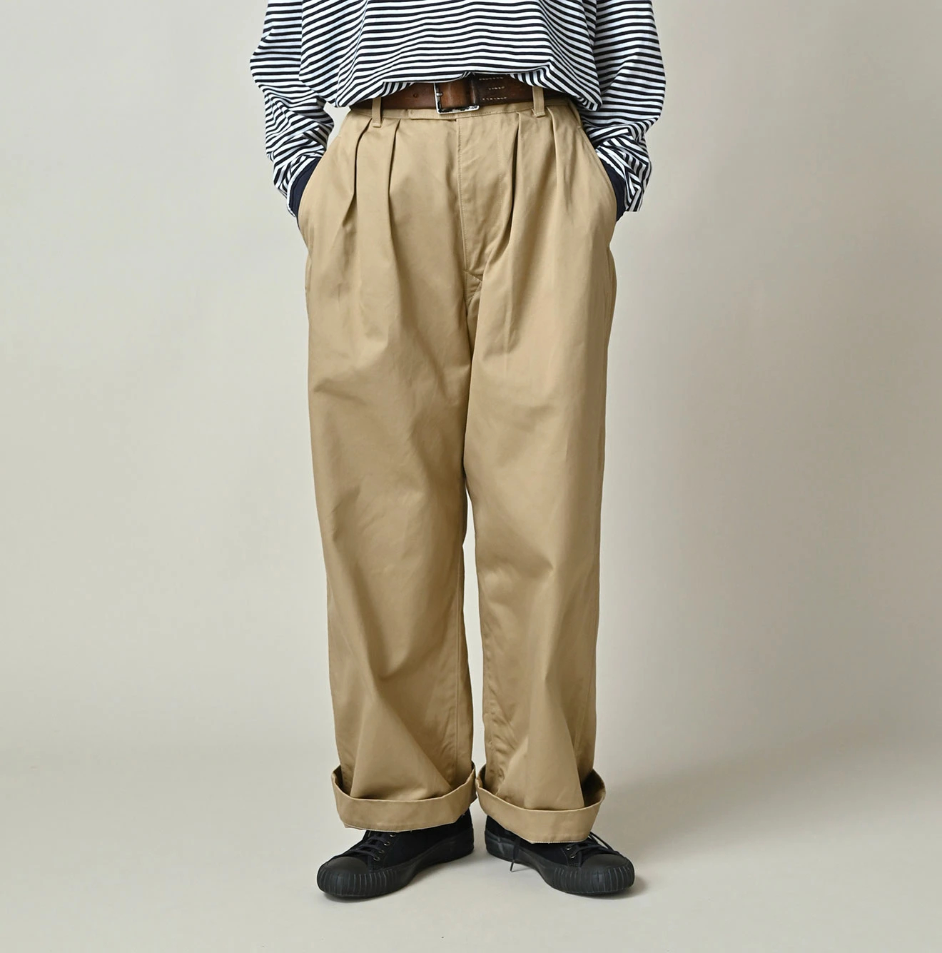 45R(フォーティファイブアール) |双糸チノのシャルロットバギー