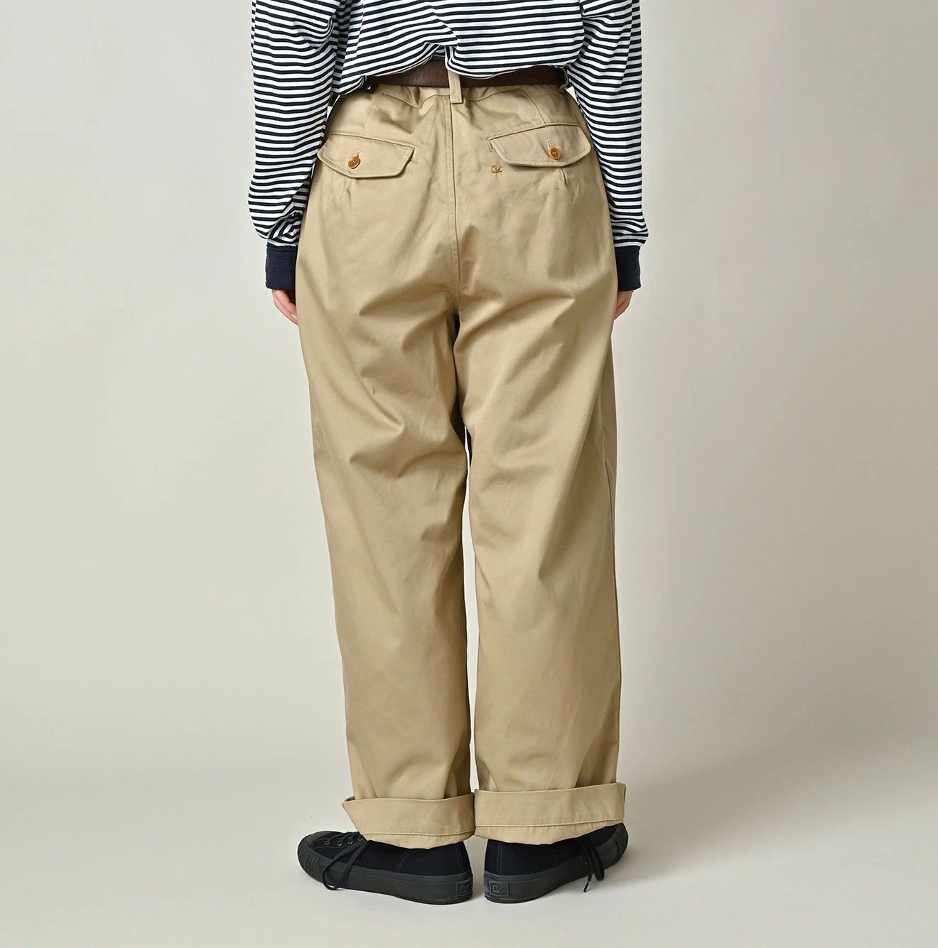 45R(フォーティファイブアール) |双糸チノのシャルロットバギー