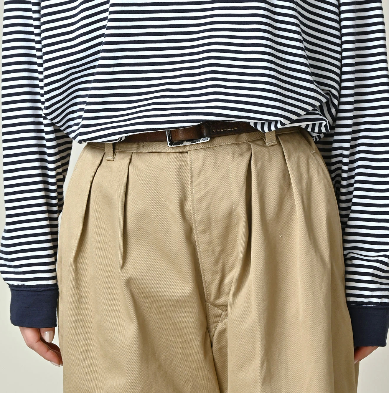 45R(フォーティファイブアール) |双糸チノのシャルロットバギー