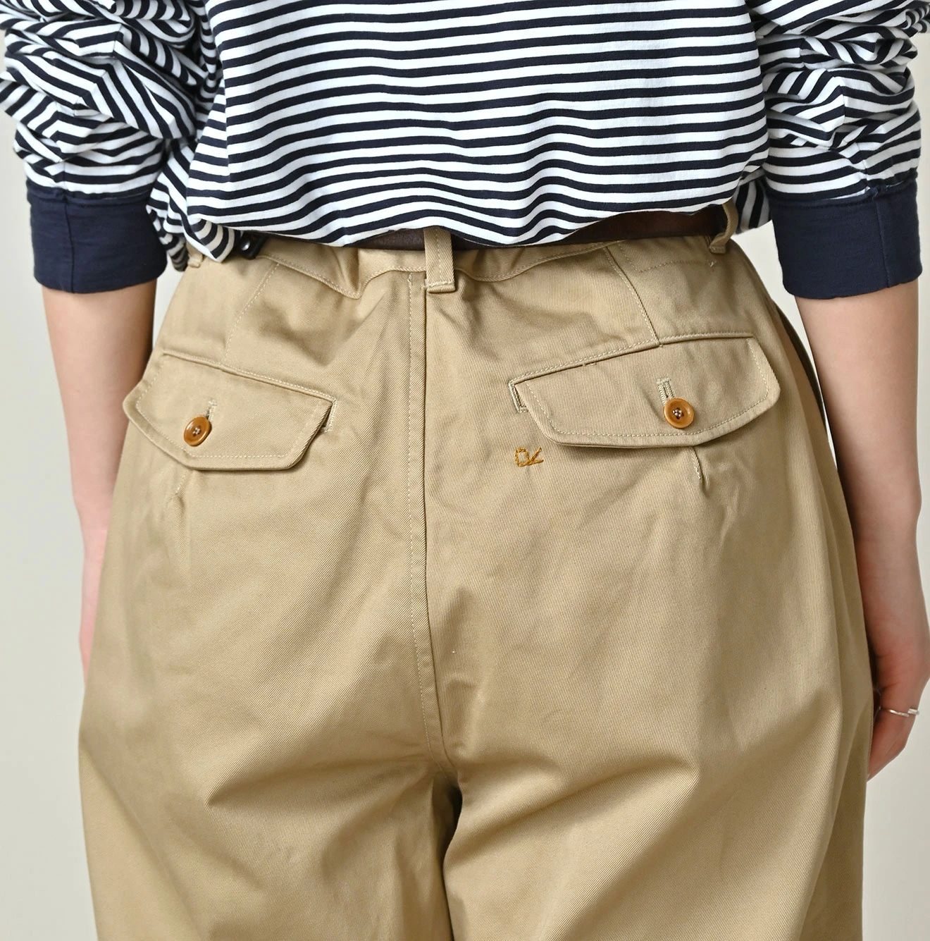 45R(フォーティファイブアール) |双糸チノのシャルロットバギー