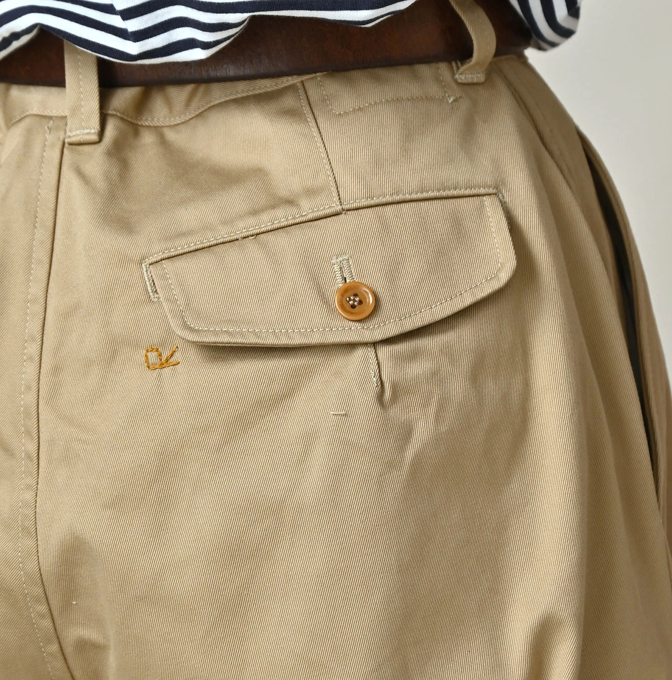 45R(フォーティファイブアール) |双糸チノのシャルロットバギー