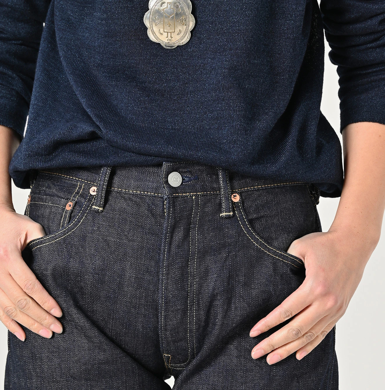 45R（フォーティファイブアール）| 再び6.5空比古比女（濃） Denim