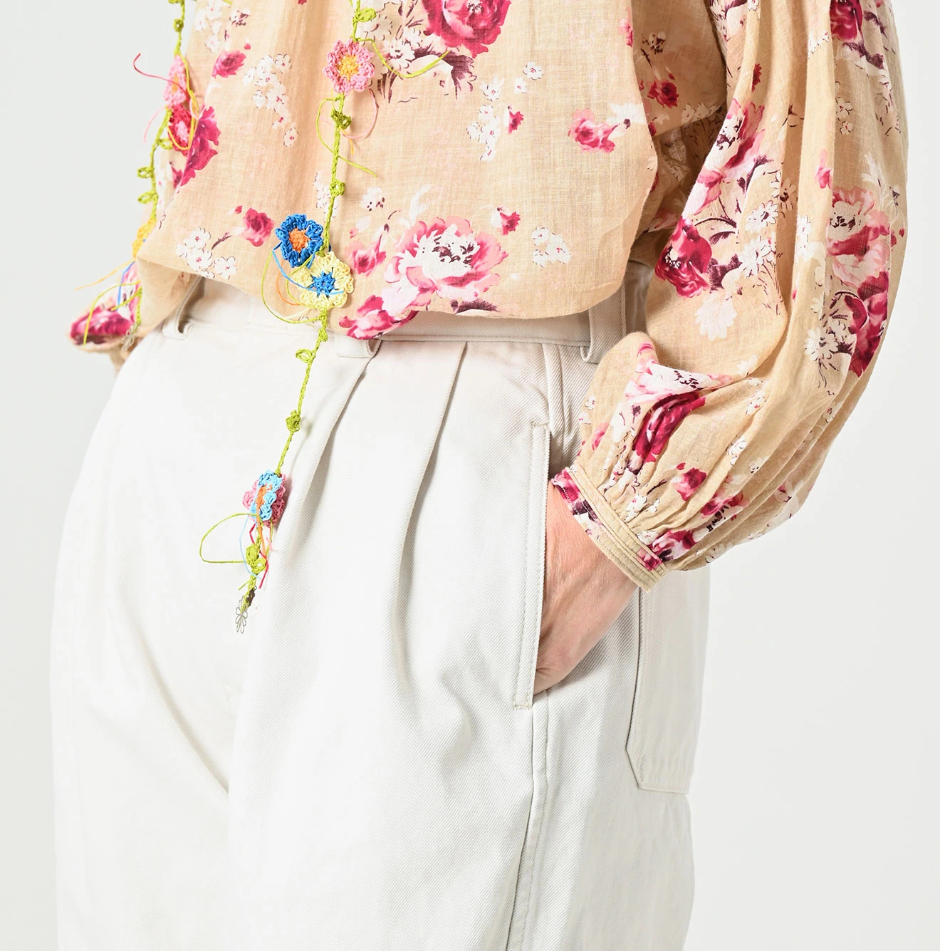 45R(フォーティファイブアール) |足袋クロスの908ペグトップパンツ