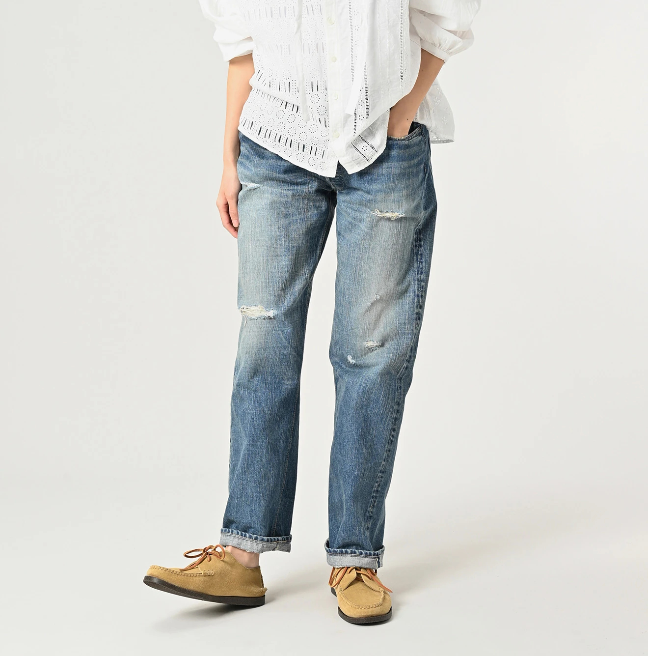 45R（フォーティファイブアール）| 再び6.5空比古比女（清） Denim