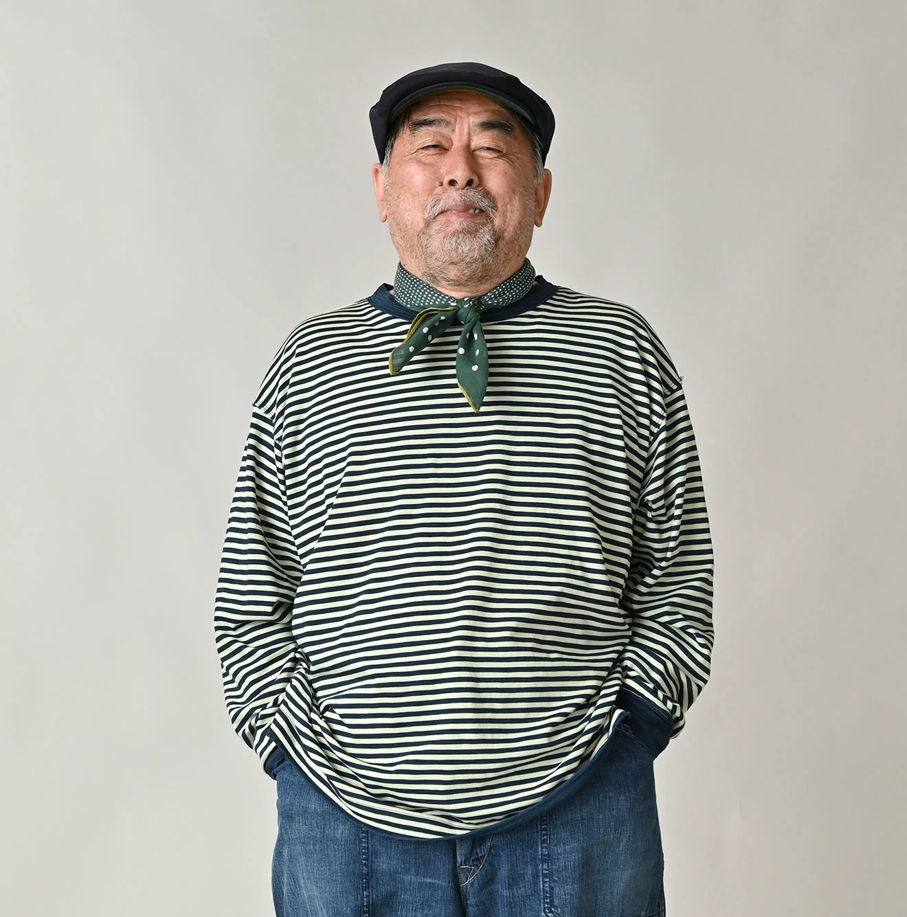 45R(フォーティファイブアール) |スーピマ天竺の908オーシャンTシャツ（インディゴ）