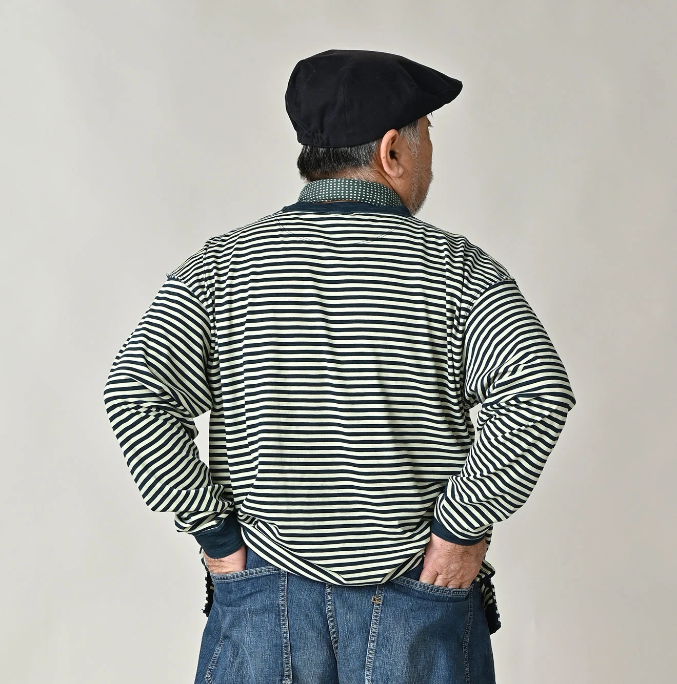 45R(フォーティファイブアール) |スーピマ天竺の908オーシャンTシャツ（インディゴ）