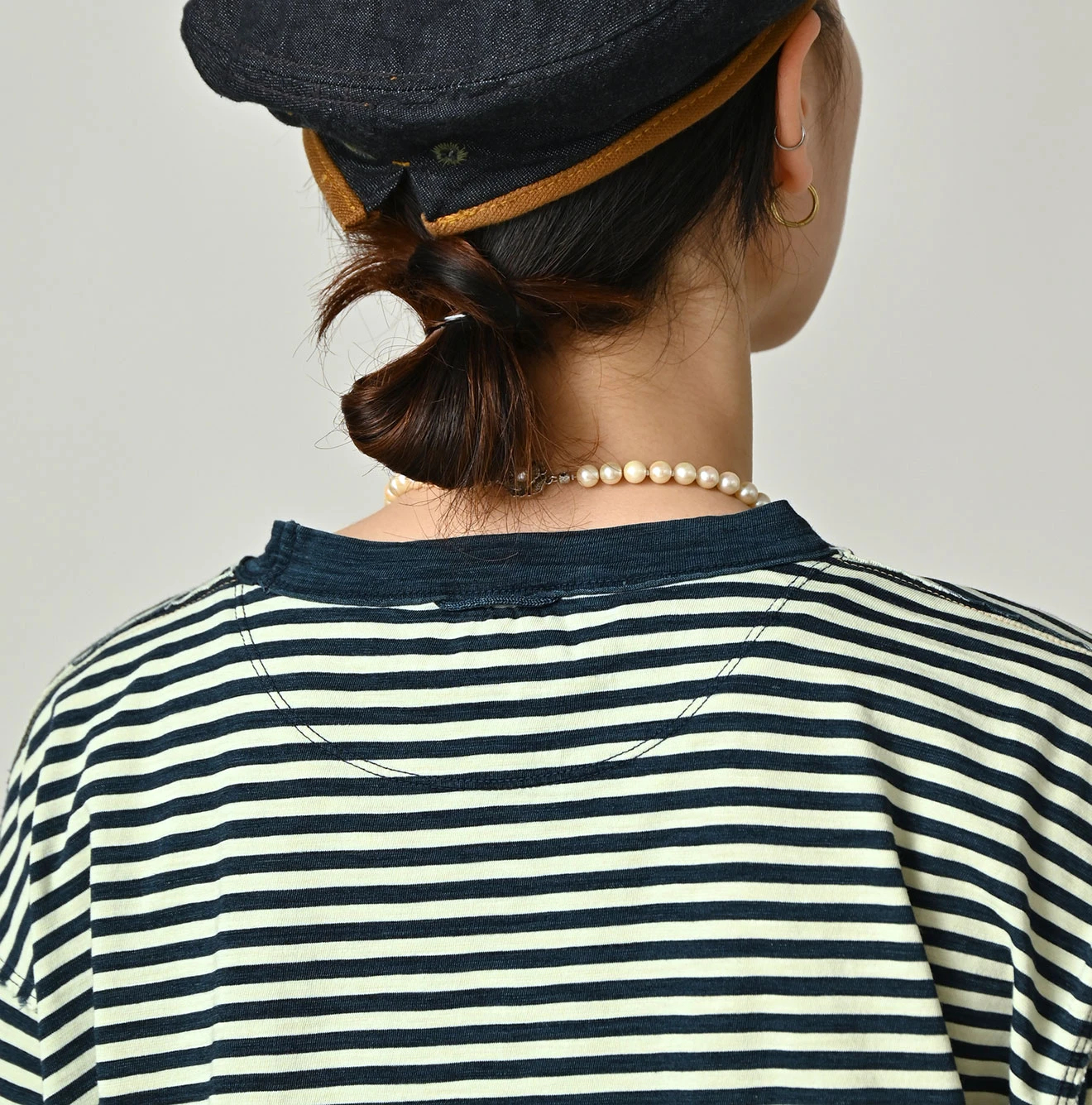 45R(フォーティファイブアール) |スーピマ天竺の908オーシャンTシャツ（インディゴ）