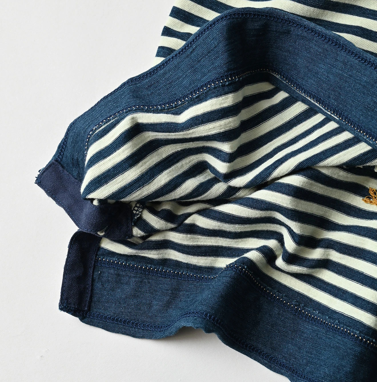 45R(フォーティファイブアール) |スーピマ天竺の908オーシャンTシャツ（インディゴ）