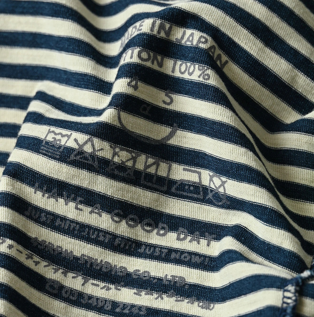 45R(フォーティファイブアール) |スーピマ天竺の908オーシャンTシャツ（インディゴ）