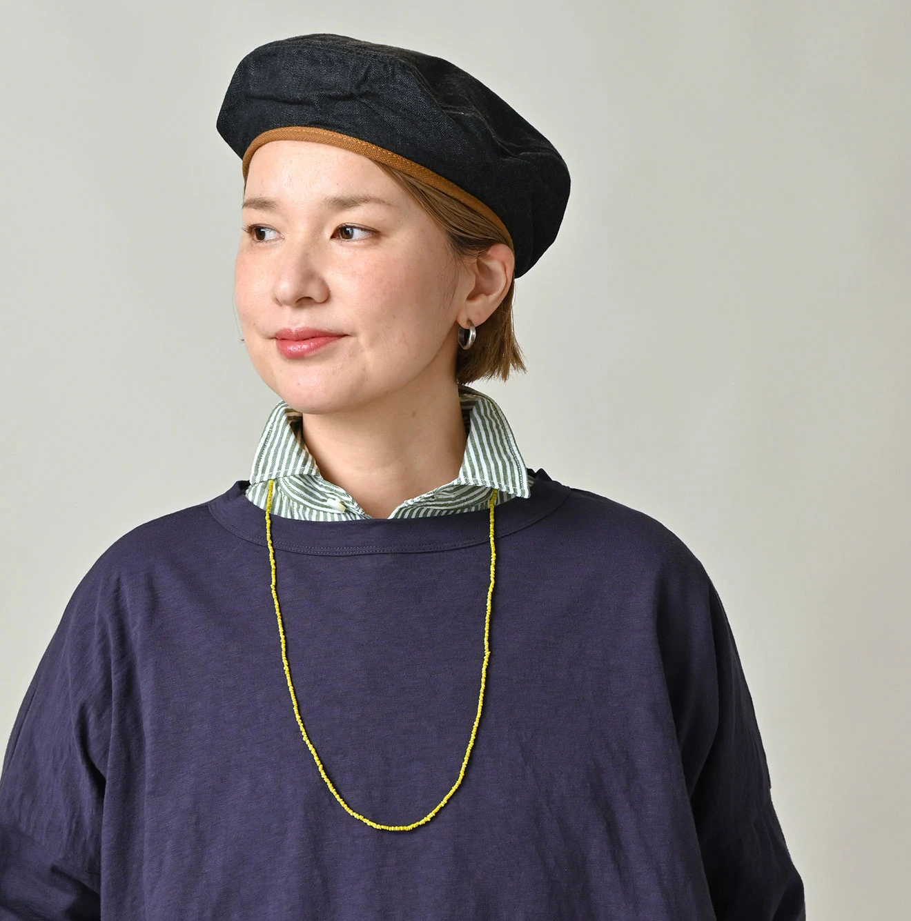 45R(フォーティファイブアール) |天竺のビッグスリットTシャツ