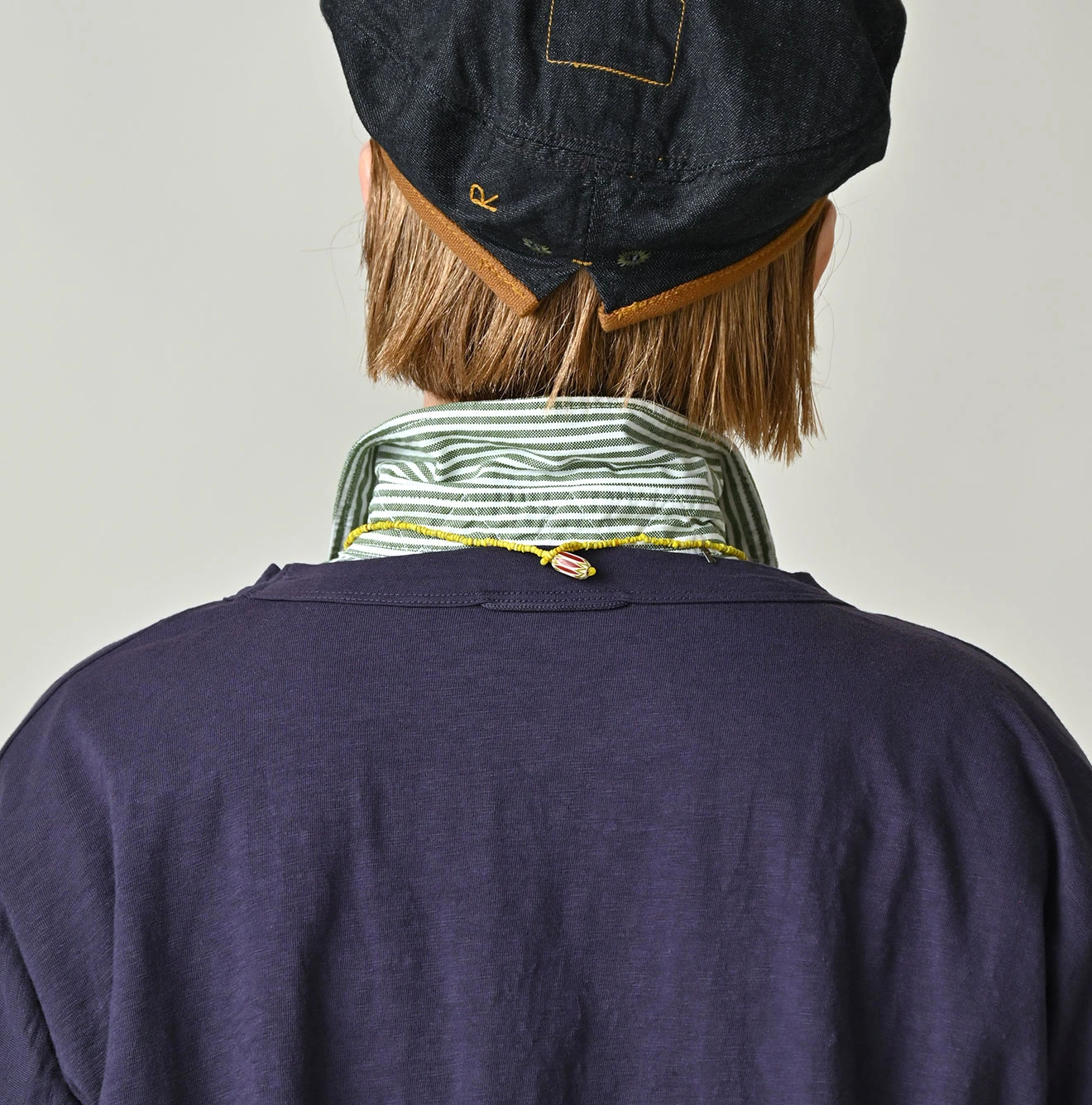 45R(フォーティファイブアール) |天竺のビッグスリットTシャツ