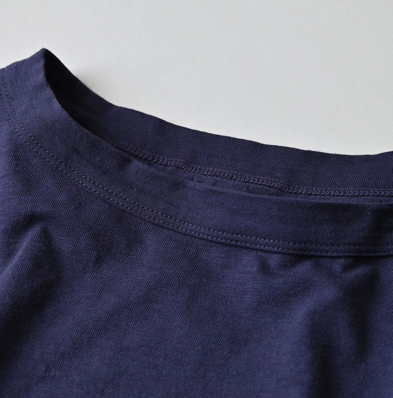 45R(フォーティファイブアール) |天竺のビッグスリットTシャツ