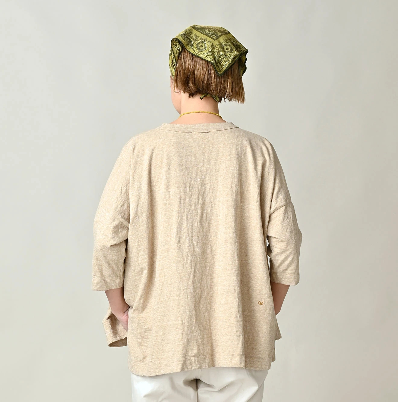 45R(フォーティファイブアール) |天竺のビッグスリットTシャツ（トップ）