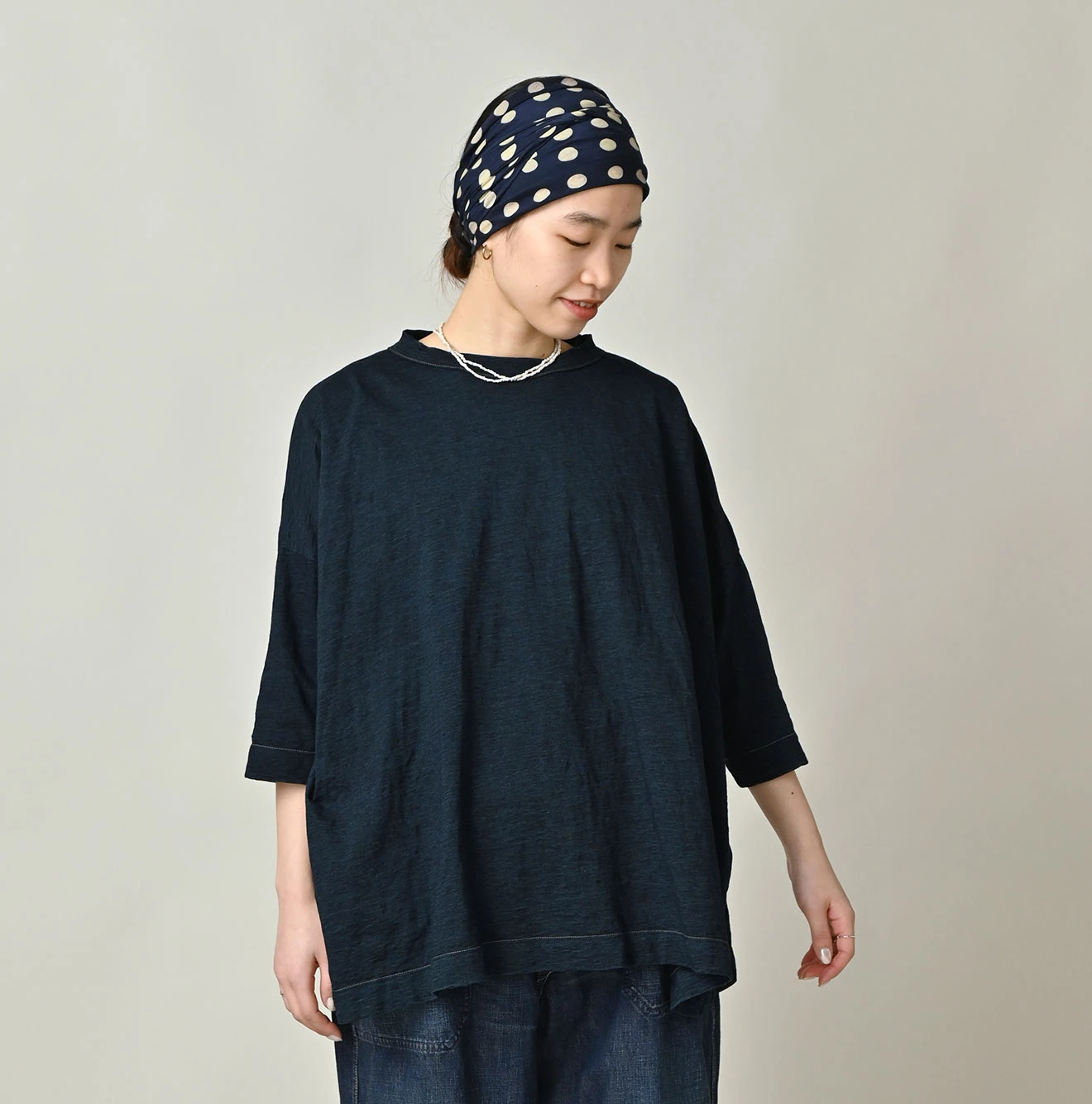 45R（フォーティファイブアール）| 天竺のビッグスリットTシャツ