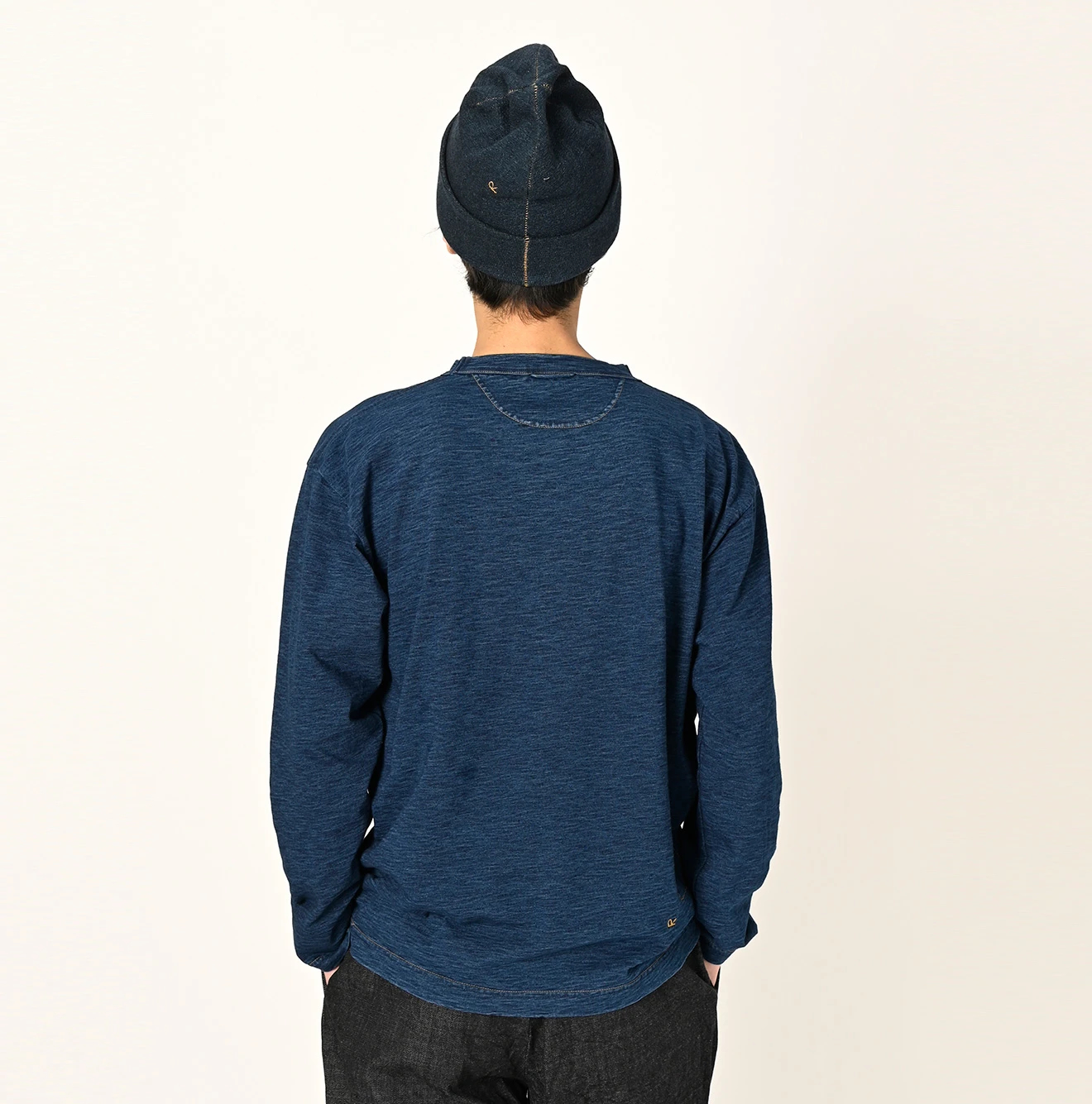 45R(フォーティファイブアール) |度詰天竺の90845星Tシャツ（インディゴ重）