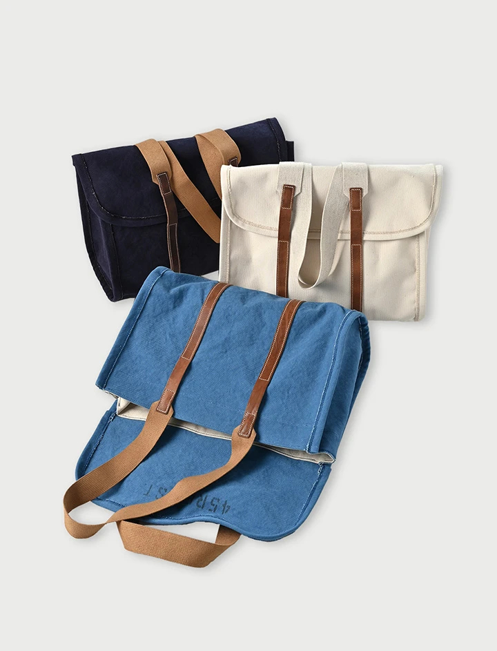 45R（フォーティファイブアール）| 2号帆布のメールトート（大） Bag