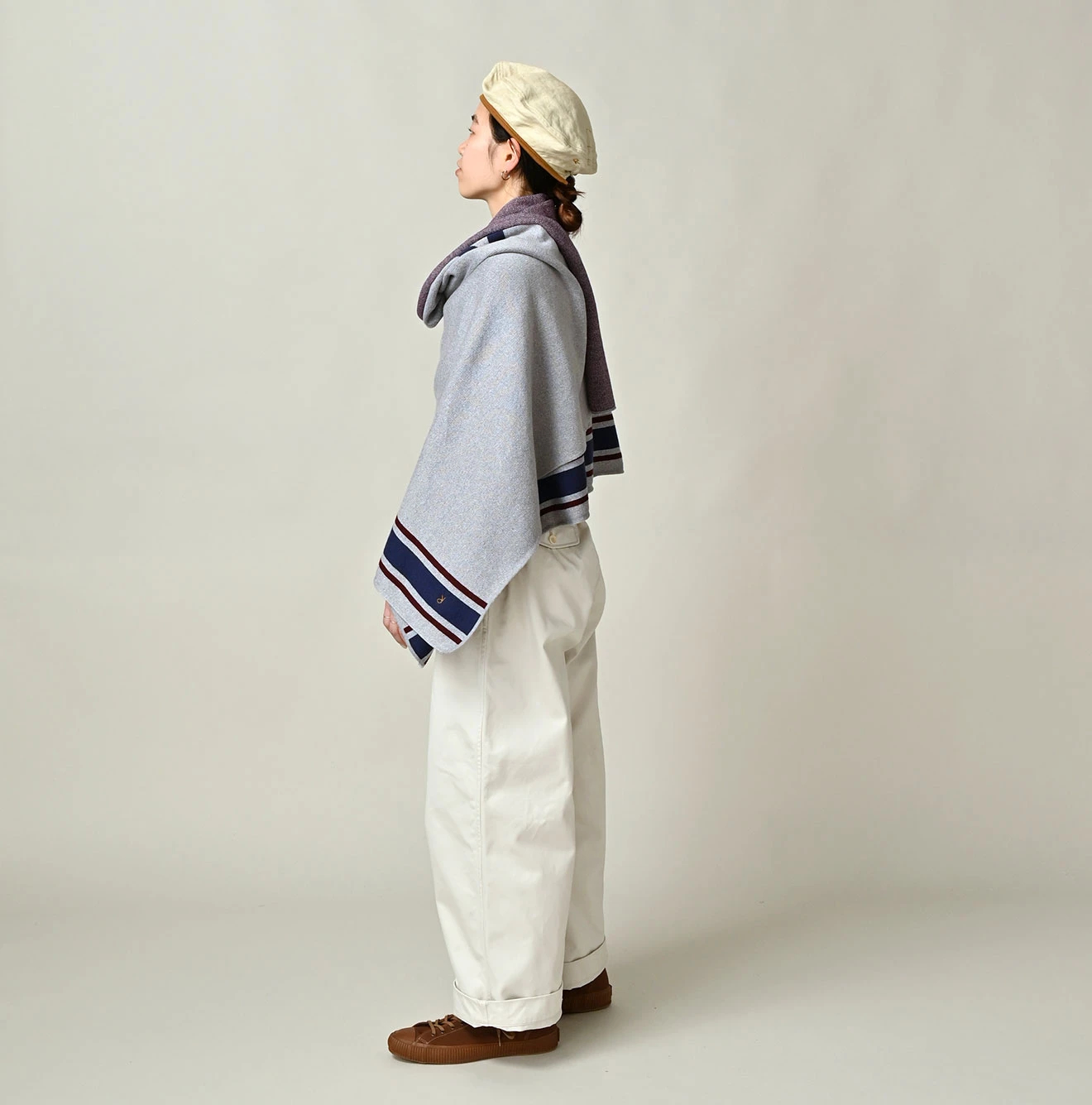 45R(フォーティファイブアール) |カレッジジャカードのストール