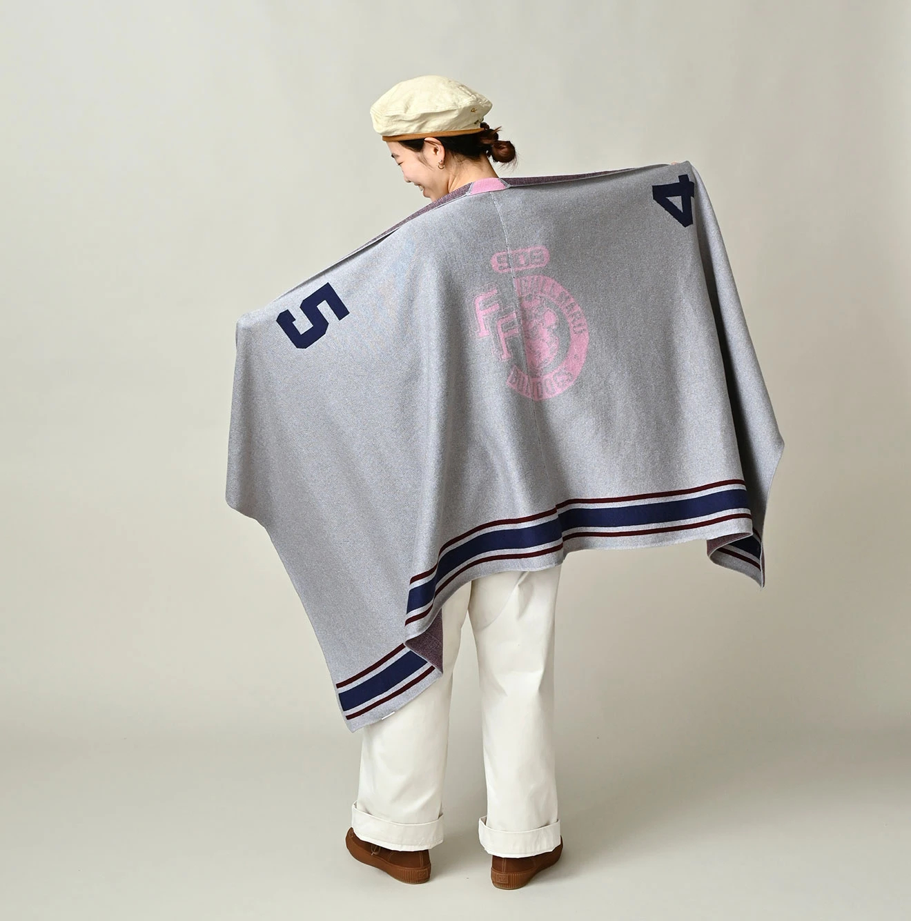 45R(フォーティファイブアール) |カレッジジャカードのストール