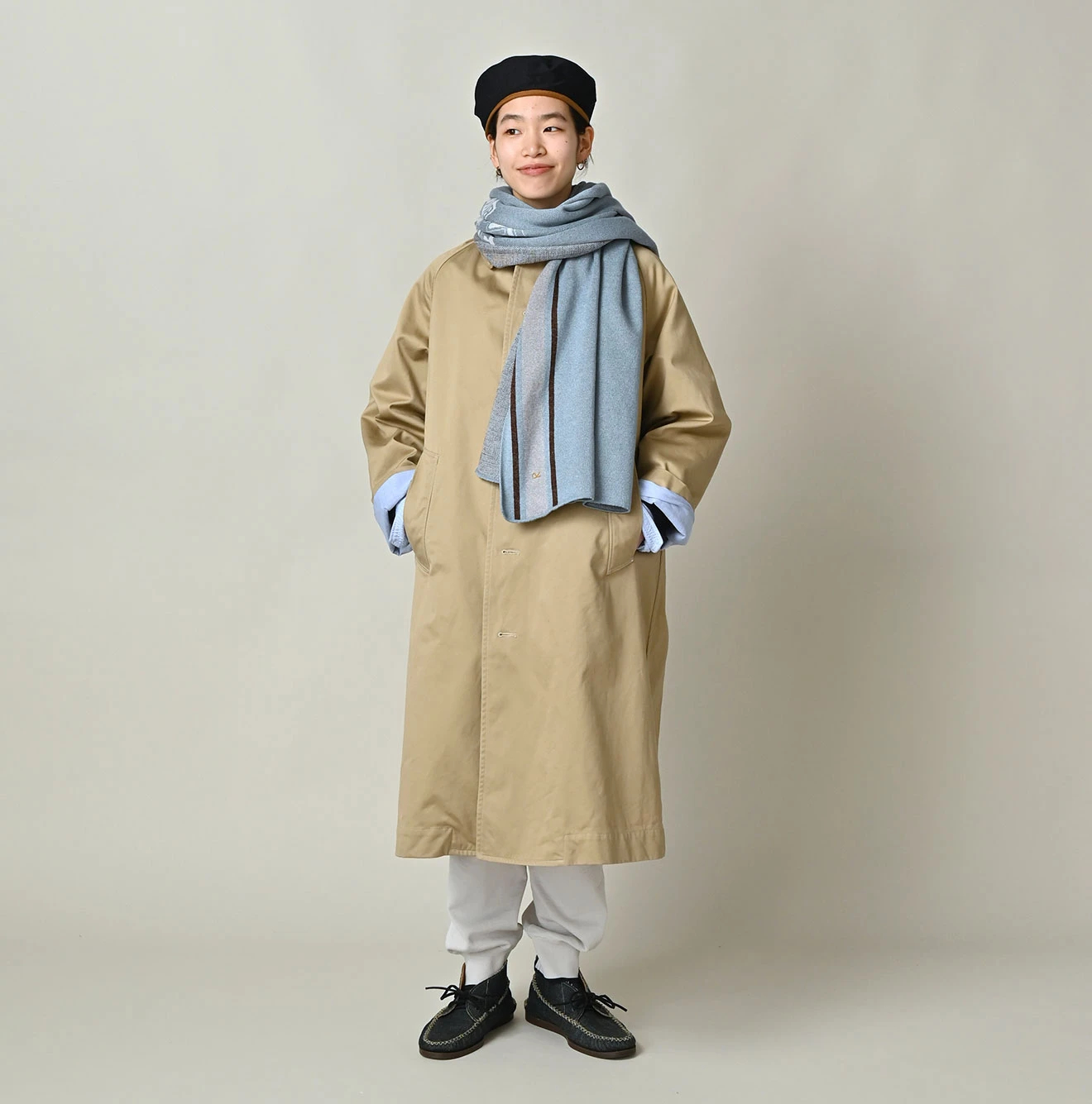 45R(フォーティファイブアール) |カレッジジャカードのストール