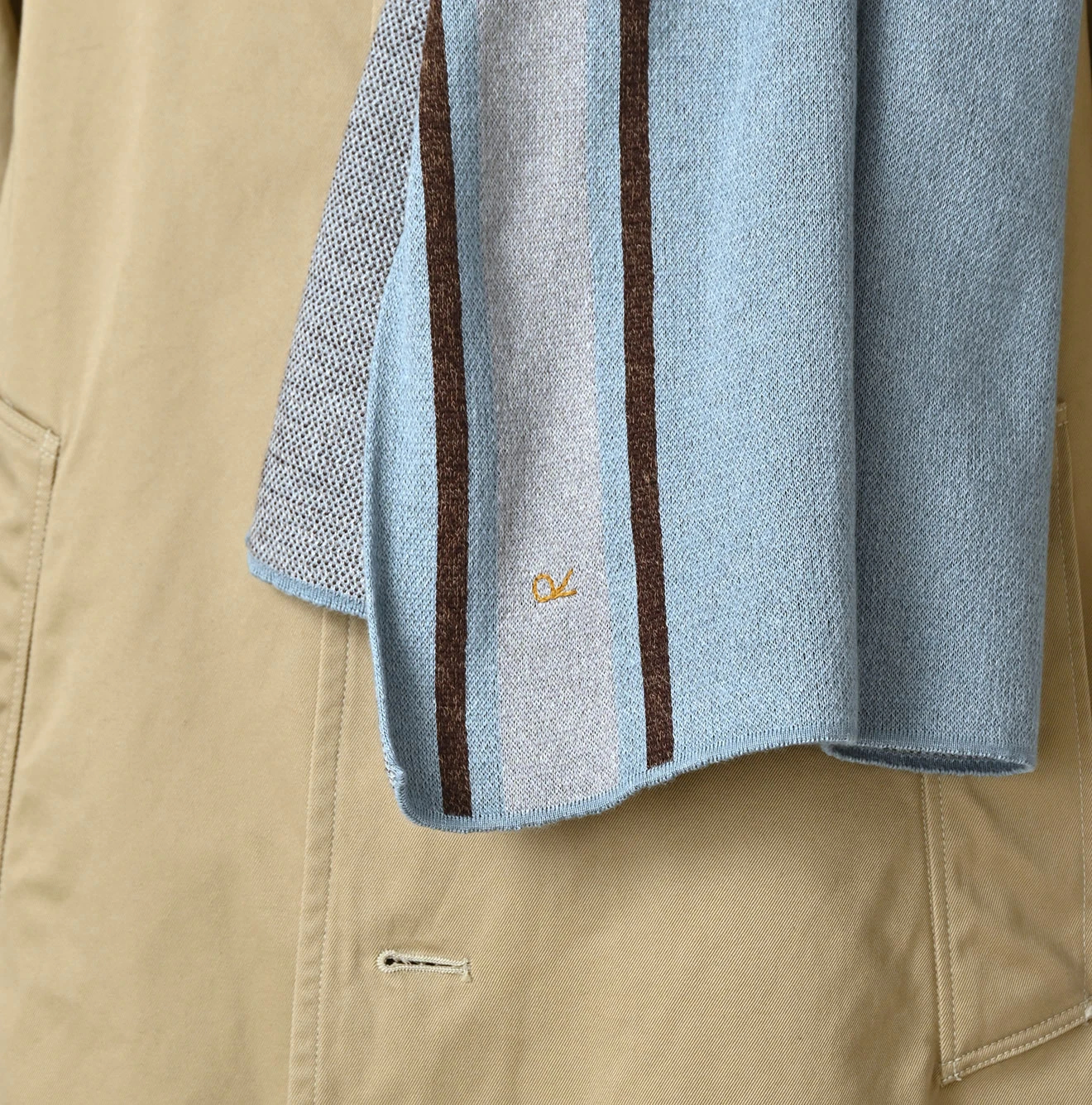 45R(フォーティファイブアール) |カレッジジャカードのストール