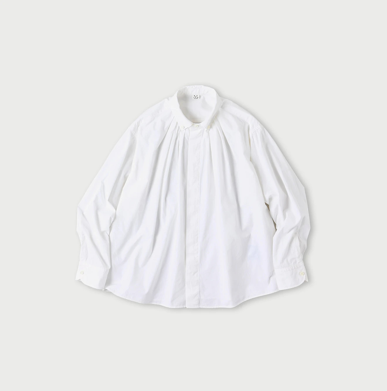 45R(フォーティファイブアール) |180番三子のオーシャンタックボタンダウンブラウス