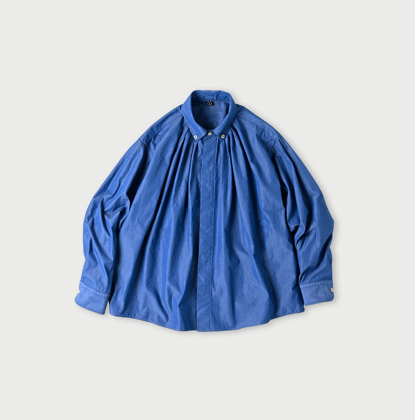 45R(フォーティファイブアール) |180番三子のオーシャンタックボタンダウンブラウス