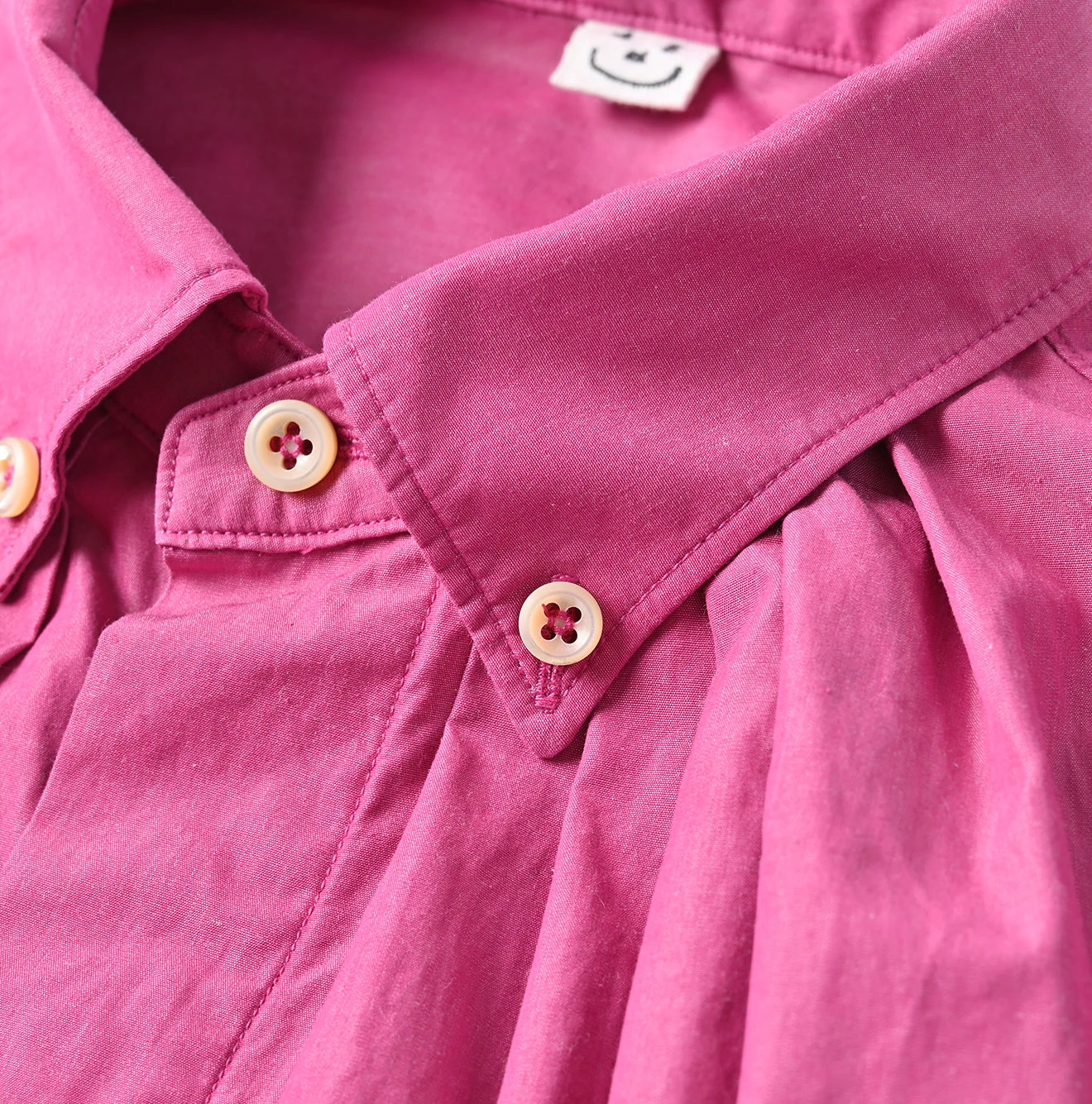 45R(フォーティファイブアール) |180番三子のオーシャンタックボタンダウンブラウス