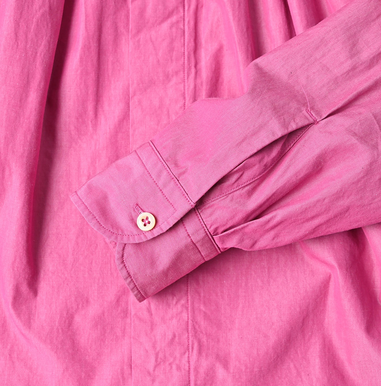 45R(フォーティファイブアール) |180番三子のオーシャンタックボタンダウンブラウス