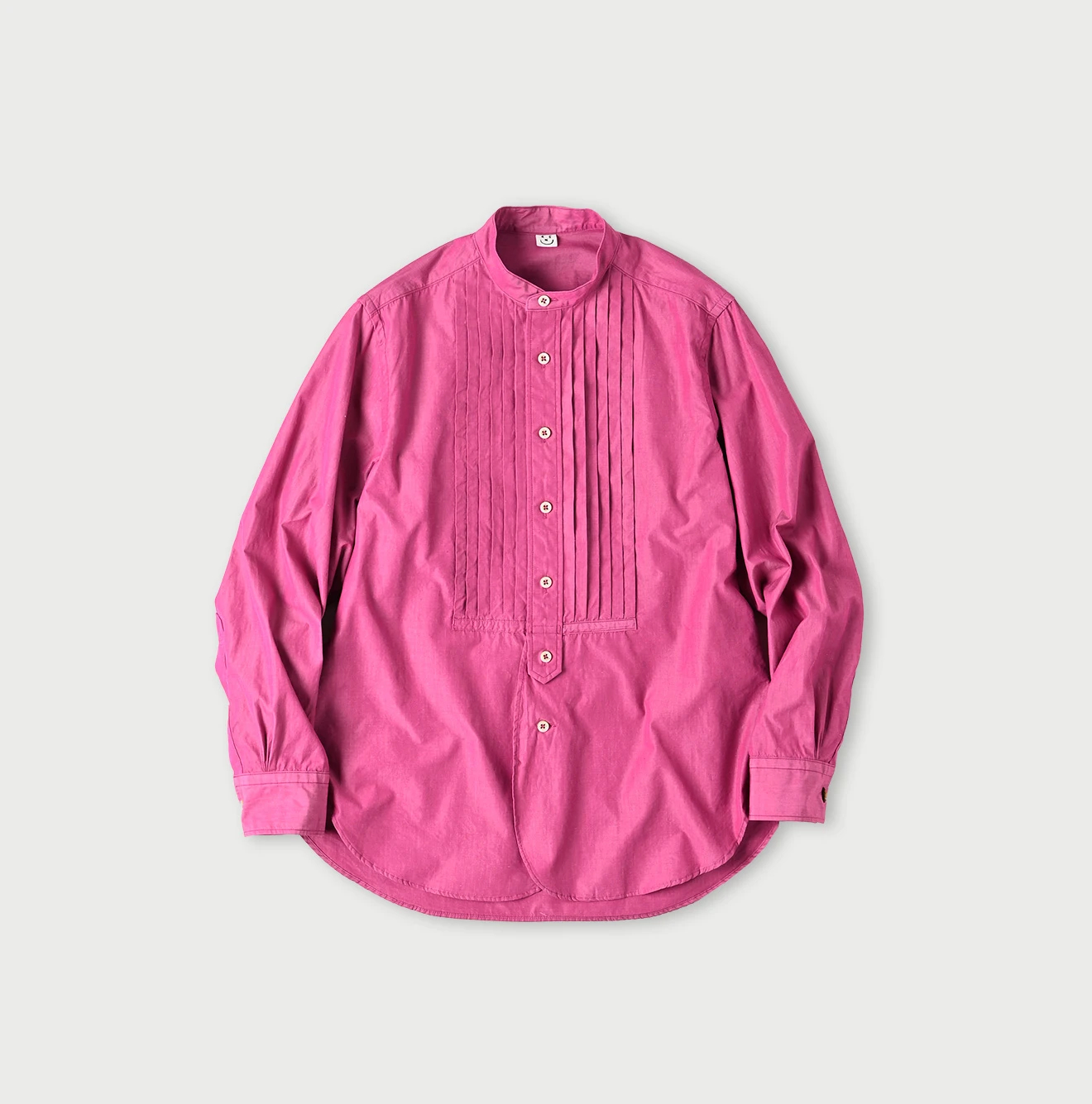 45R(フォーティファイブアール) |180番三子の908ローファーピンタックスタンドシャツ