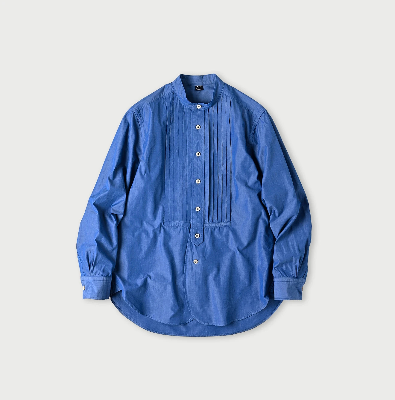 45R(フォーティファイブアール) |180番三子の908ローファーピンタックスタンドシャツ