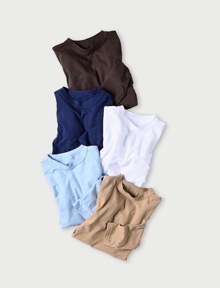 45R（フォーティファイブアール）| 天竺の90845星Tシャツ Long Sleeve