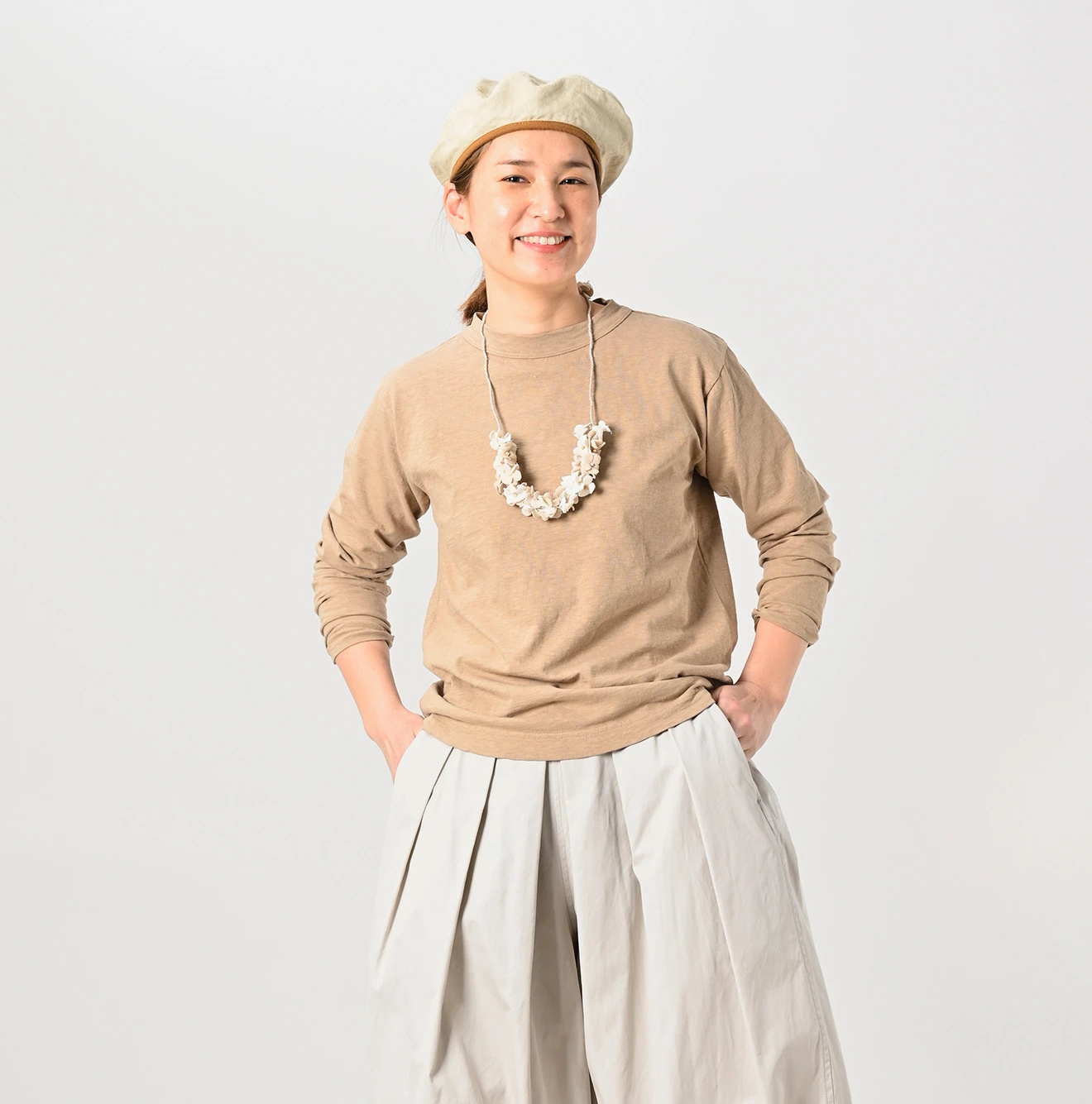45R（フォーティファイブアール）| 天竺の90845星Tシャツ Long Sleeve