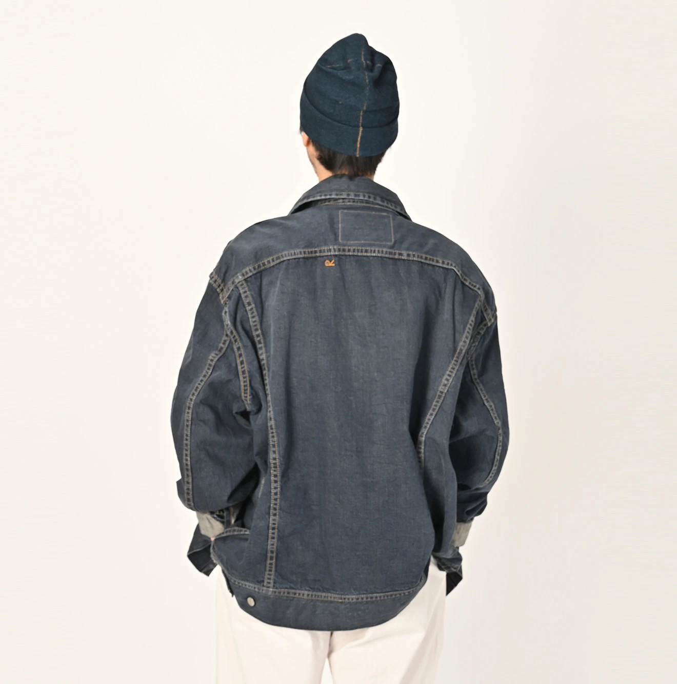 45R(フォーティファイブアール) |ライ麦デニムの908Gジャン9.8サイズ（影色納戸焦）