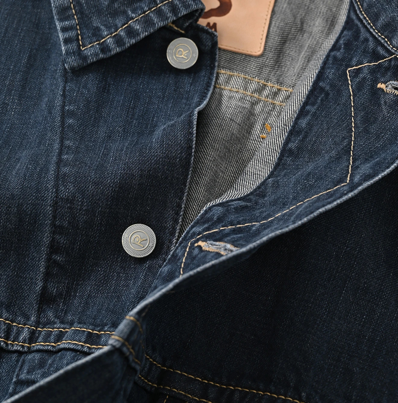 45R(フォーティファイブアール) |ライ麦デニムの908Gジャン9.8サイズ（影色納戸焦）