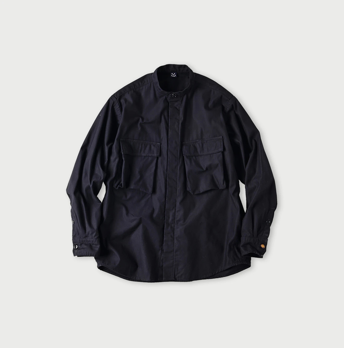 45R(フォーティファイブアール) |薄バックサテンの908ニームシャツ