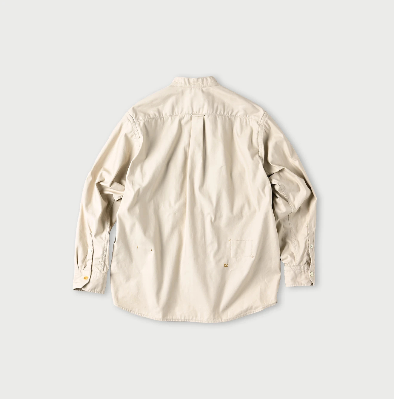 45R(フォーティファイブアール) |薄バックサテンの908ニームシャツ