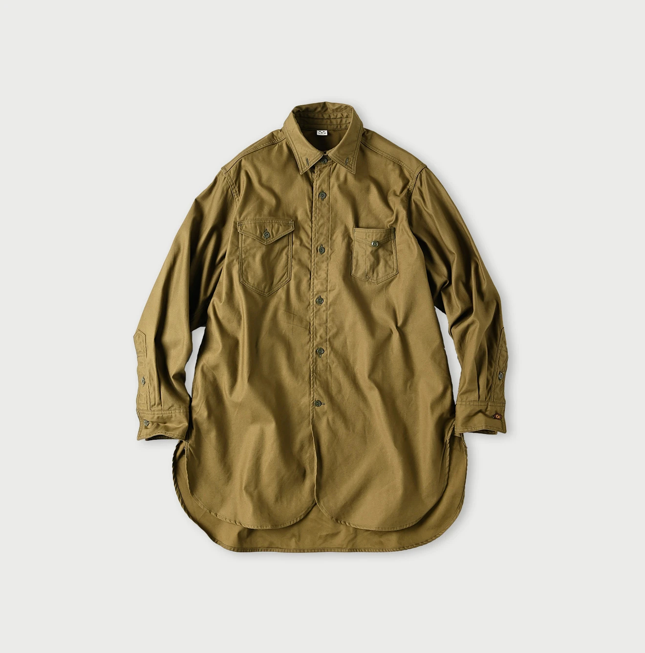 45R(フォーティファイブアール) |薄バックサテンの908ガチャポケシャツ